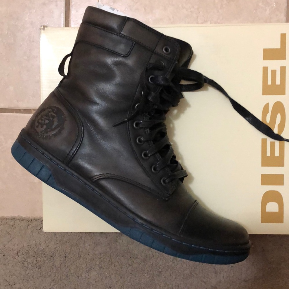 Diesel basket butch zip boots